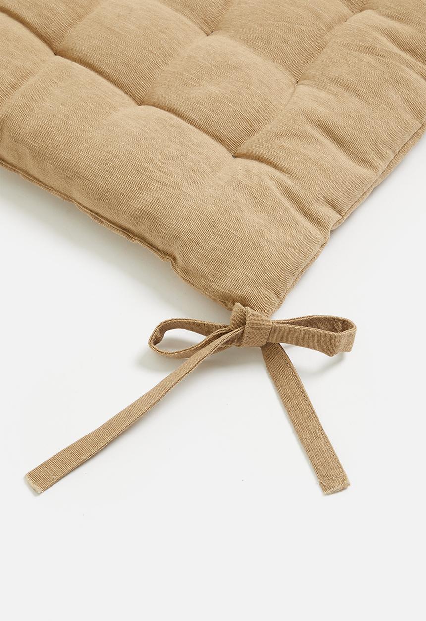 H&S - Chair pad - Toffee  