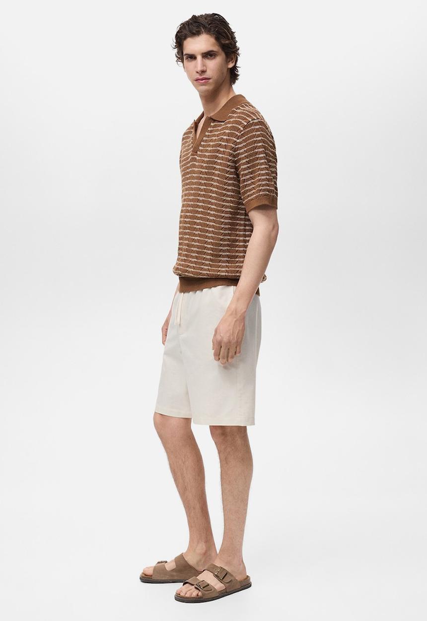 MANGO - Bermudas CABRERA - Light Beige