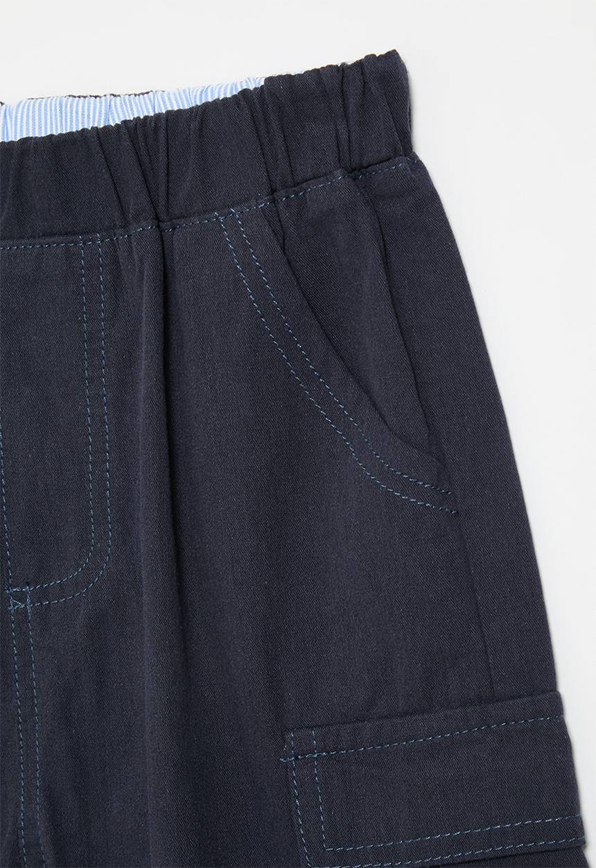 Pop Candy - Cargo shorts - navy blue
