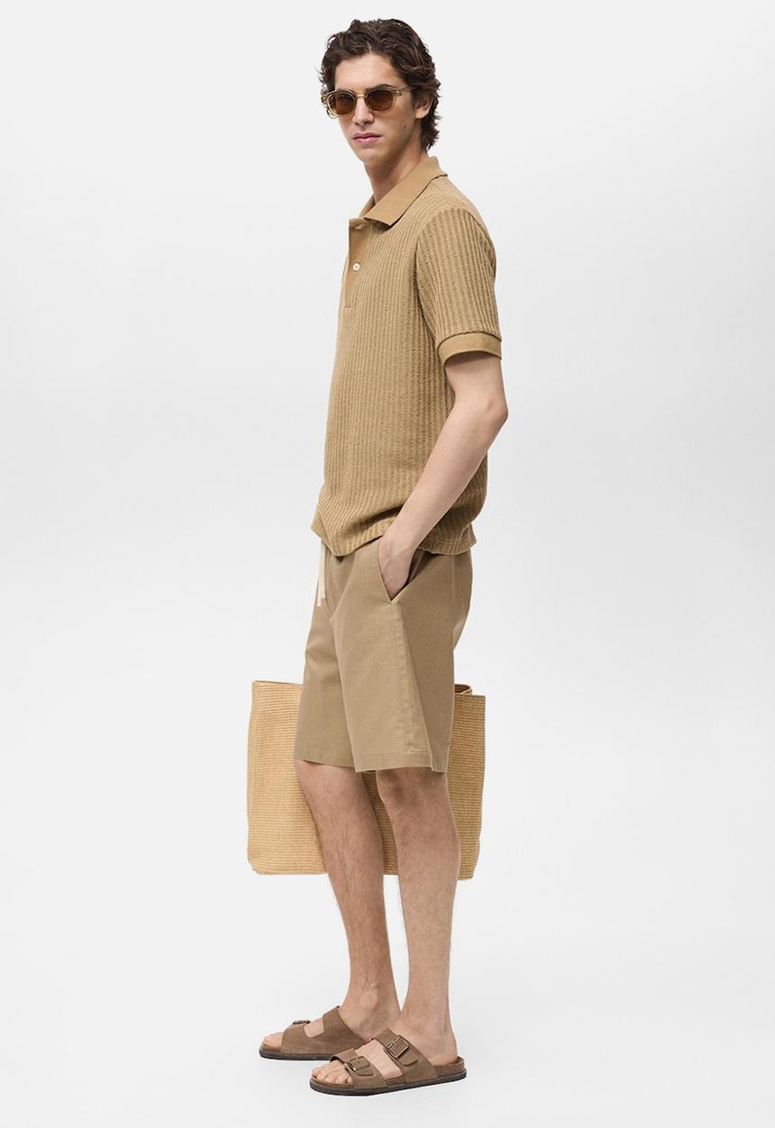 MANGO - Bermudas CABRERA - Beige