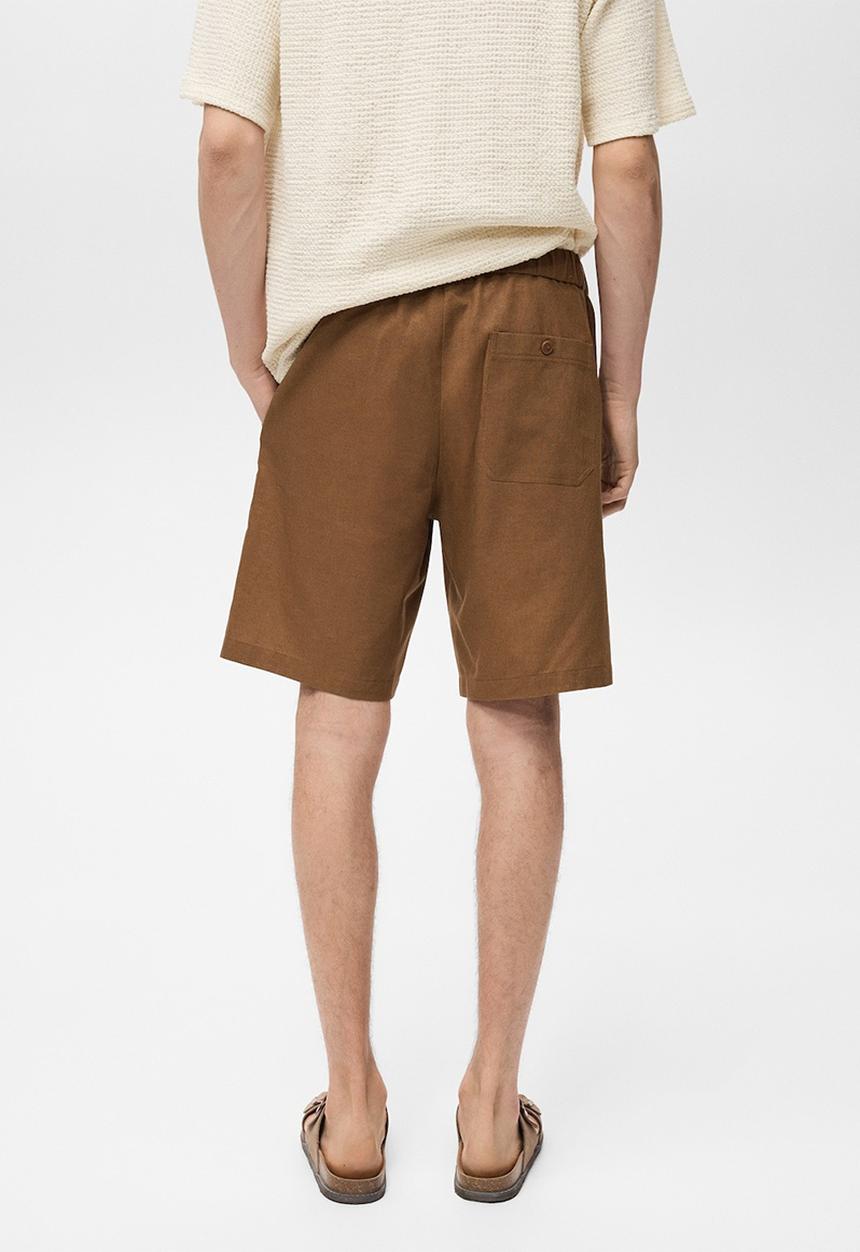 MANGO - Bermudas CABRERA - Medium Brown