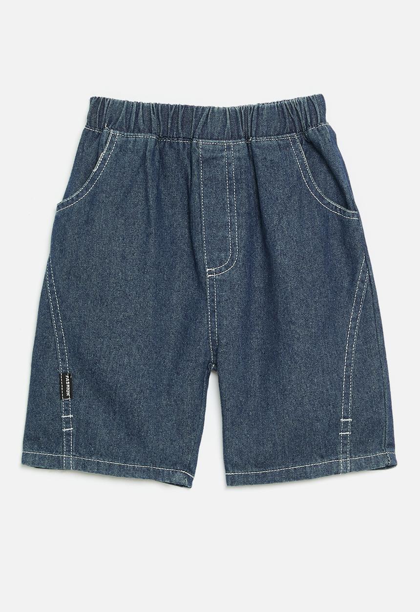 Pop Candy - Denim shorts - blue