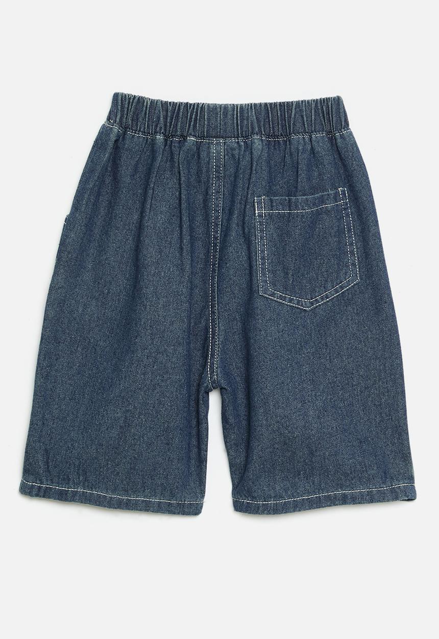 Pop Candy - Denim shorts - blue