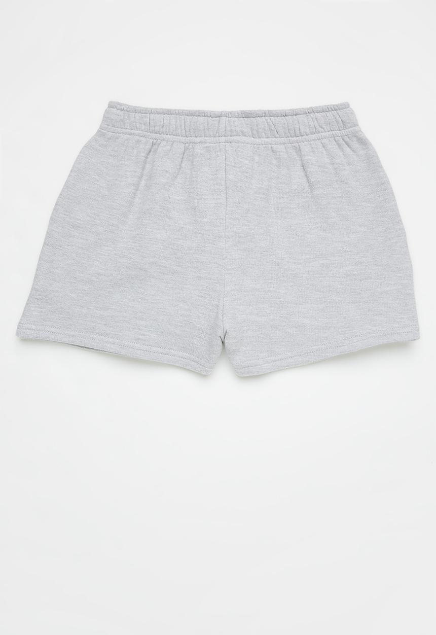 Pop Candy - 2 Pack sweatshorts - black & grey