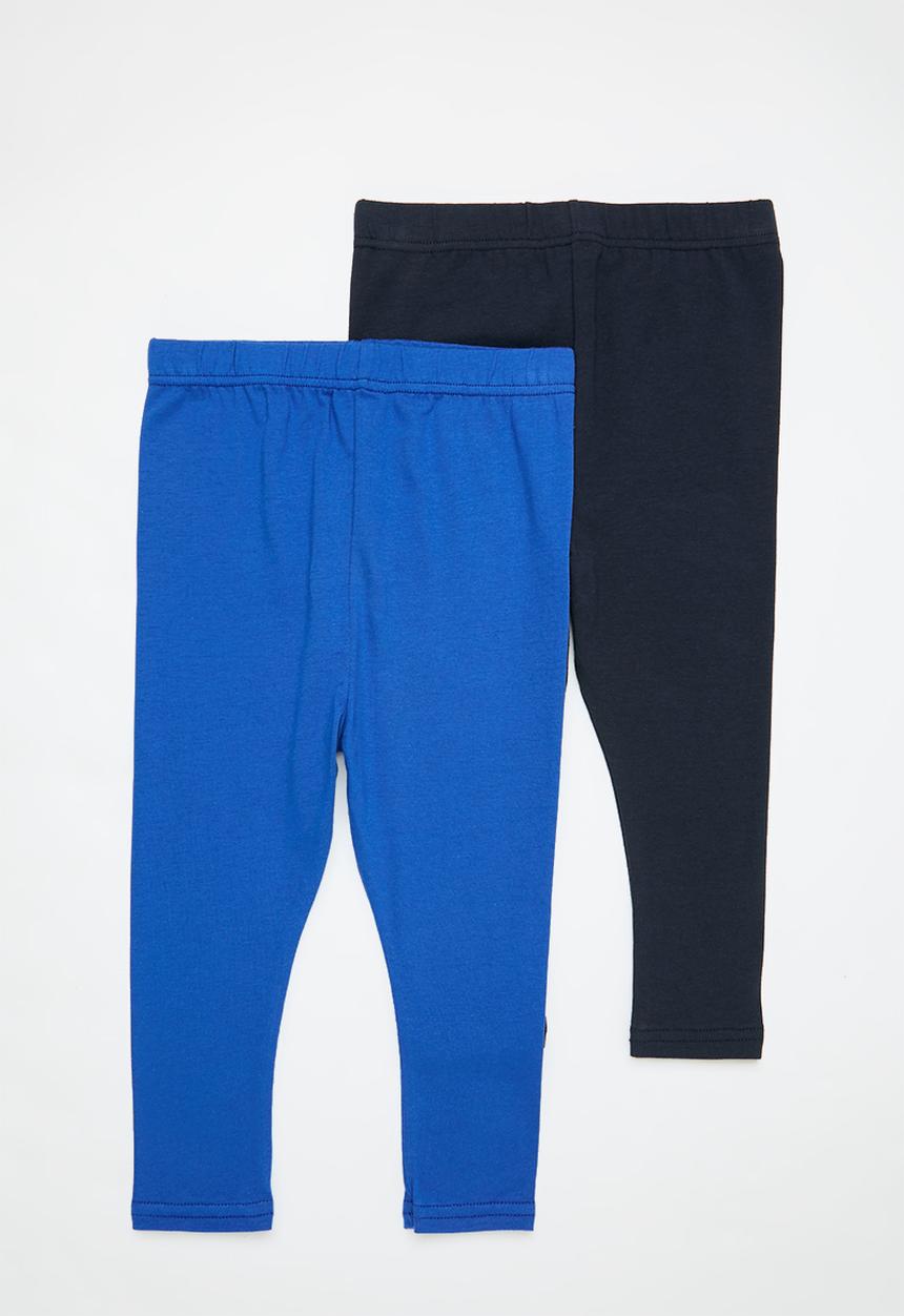 Pop Candy - 2 Pack legging - blue & navy