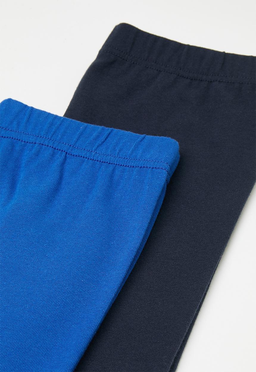 Pop Candy - 2 Pack legging - blue & navy