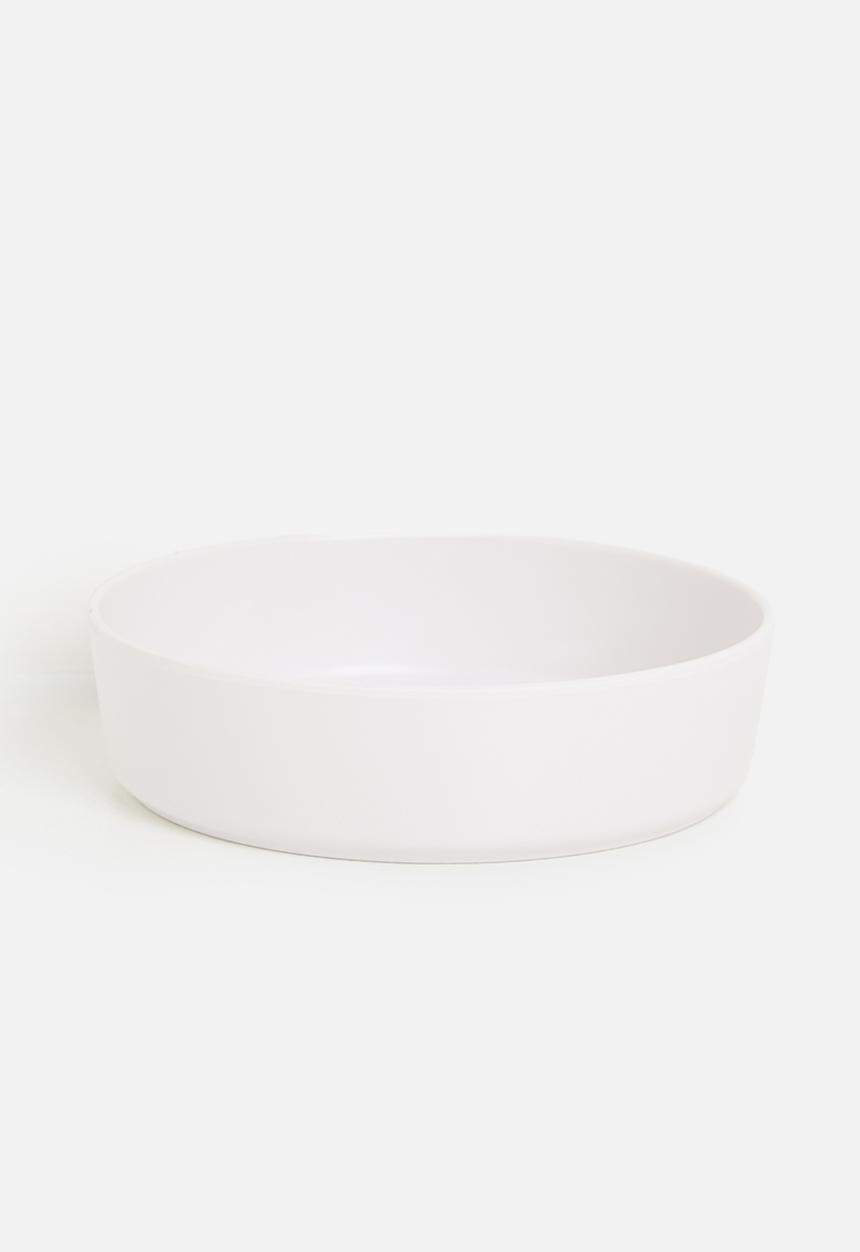 Excellent Houseware - Melamines platter - white 