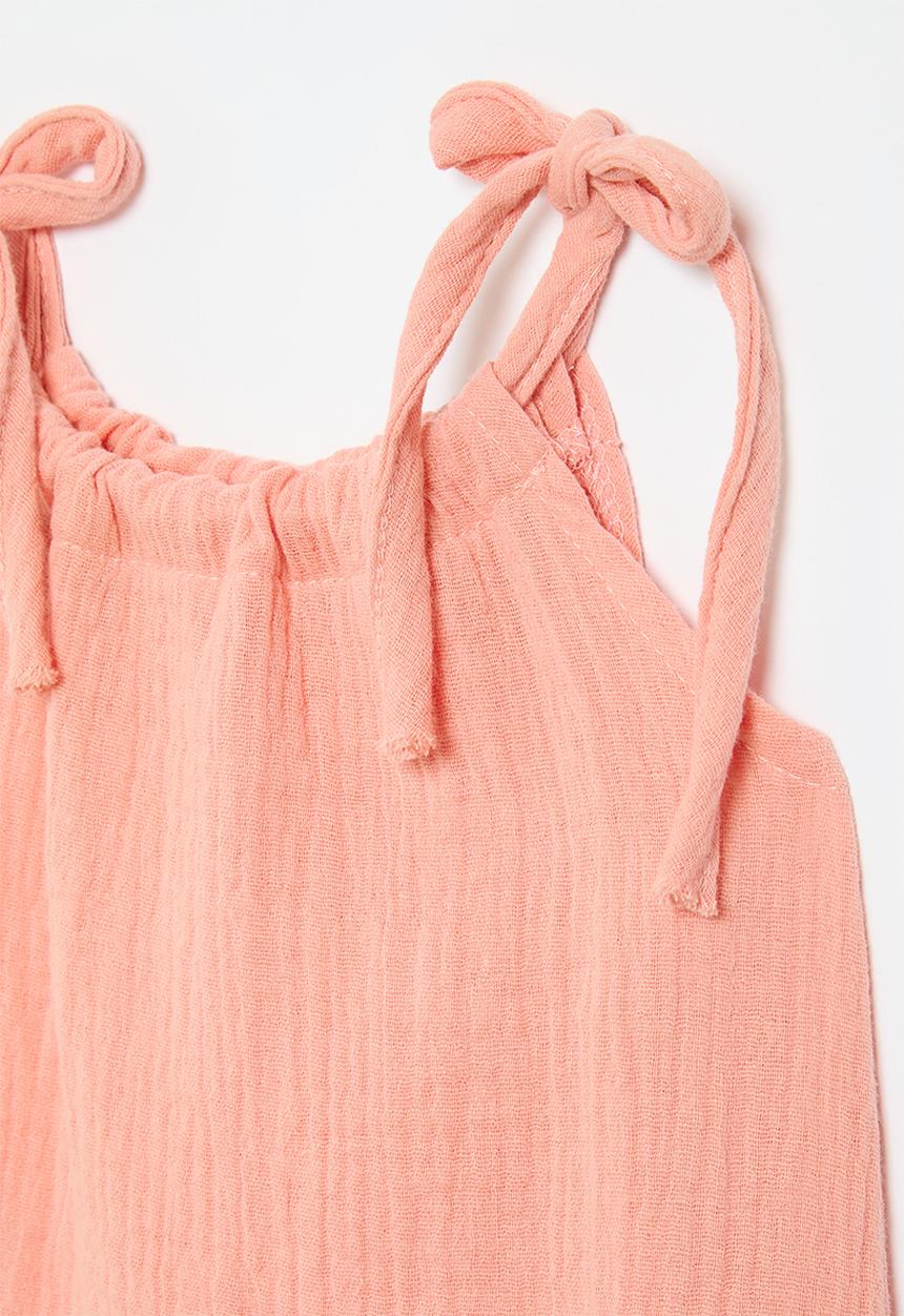 Pop Candy - Tie strap dress - orange 