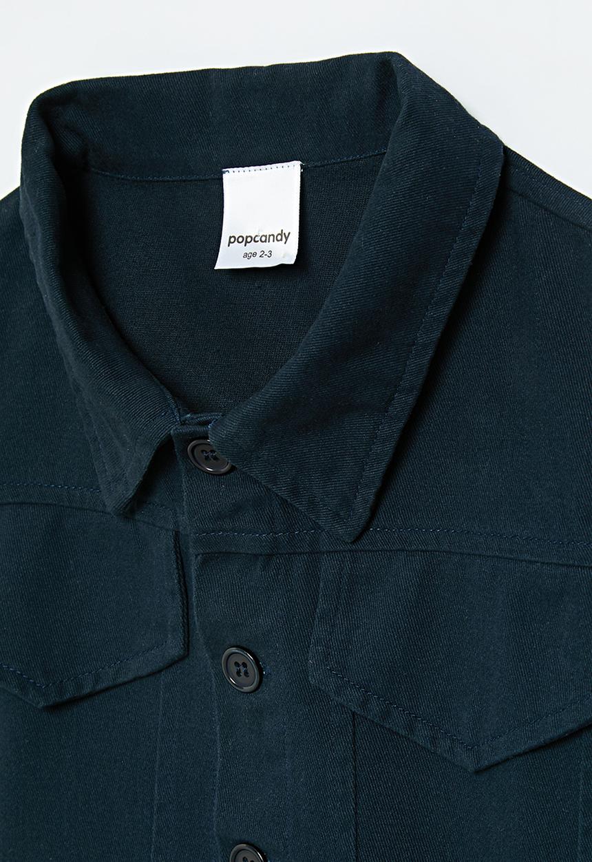 Pop Candy - Trucker jacket-navy blue