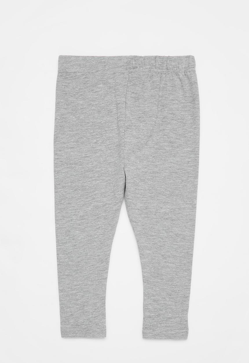 Pop Candy - 2 Pack legging - black & grey