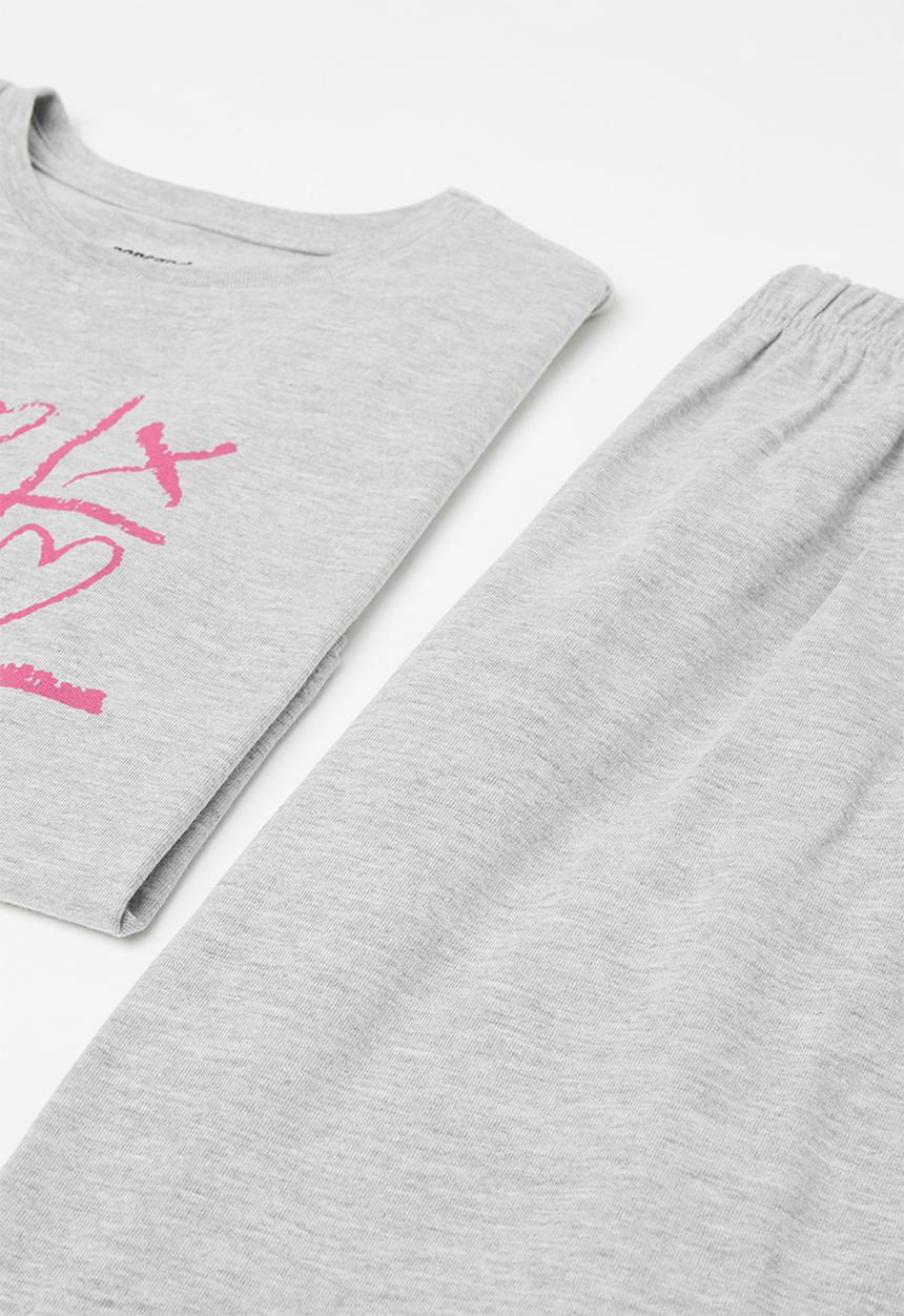 Pop Candy - Pj set - grey