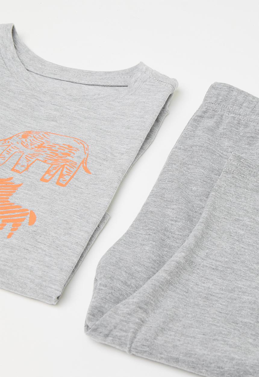 Pop Candy - Tee & legging set - grey