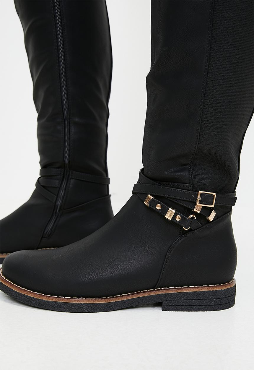 Miss Black - Dolinde 1 riding boot - black