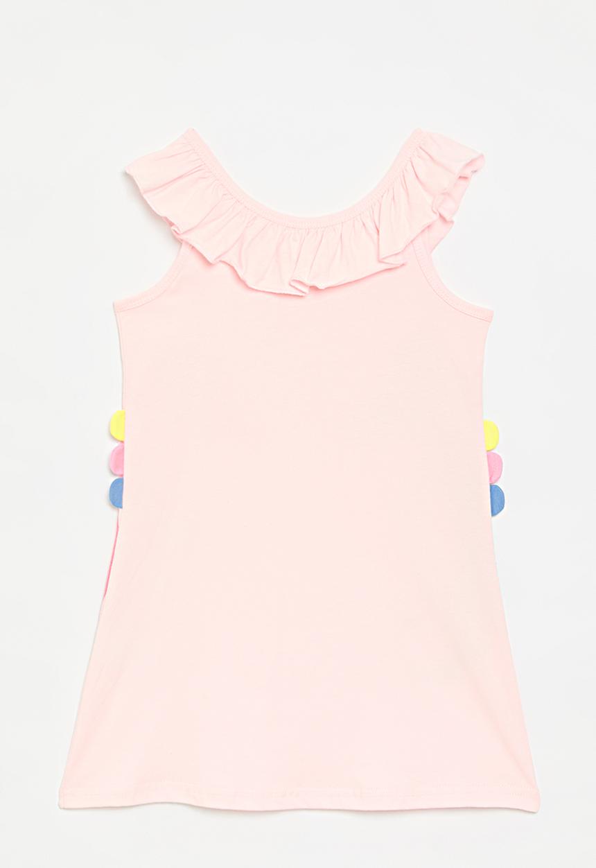 Pop Candy - Printed dress- orange