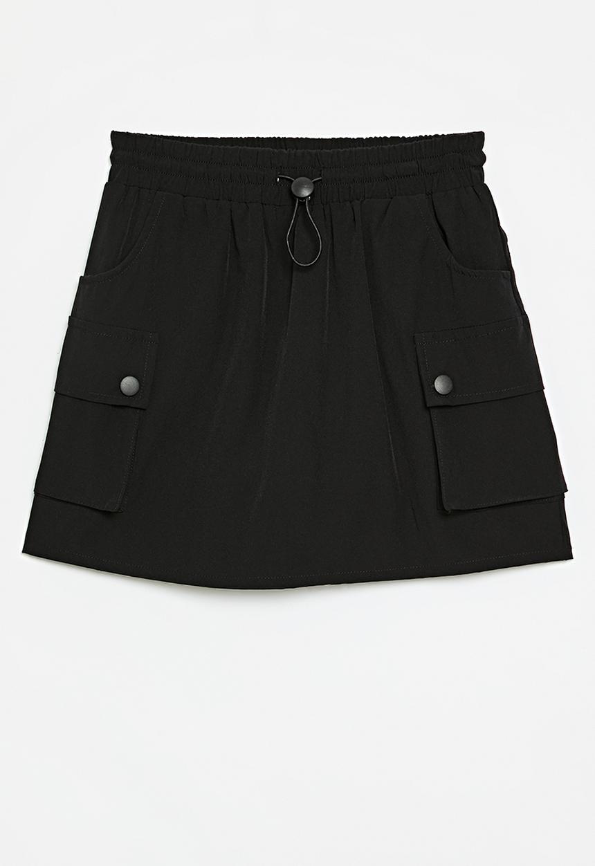 Pop Candy - Utility skirt-black