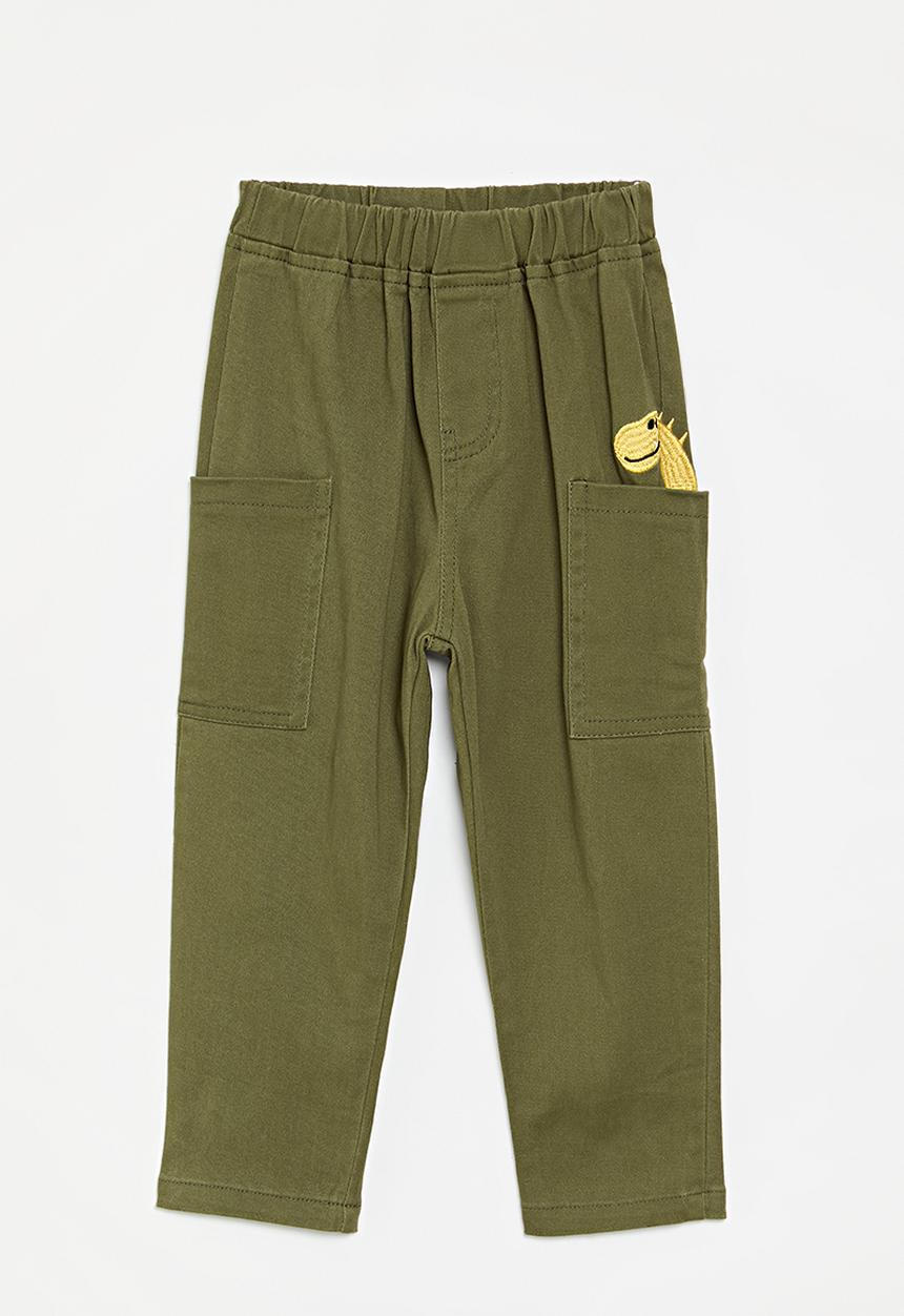 Pop Candy - Tapered pants-green