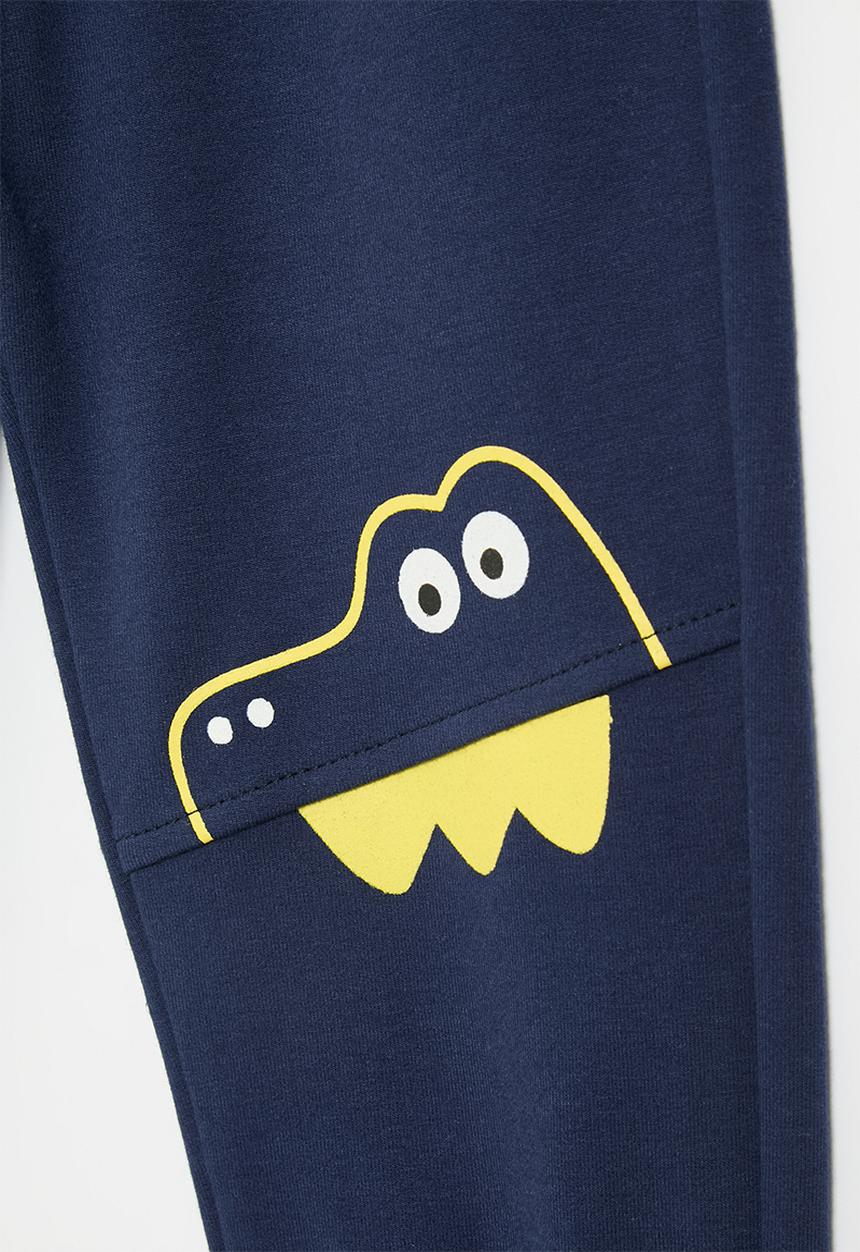 Pop Candy - Cuffed jogger -navy blue