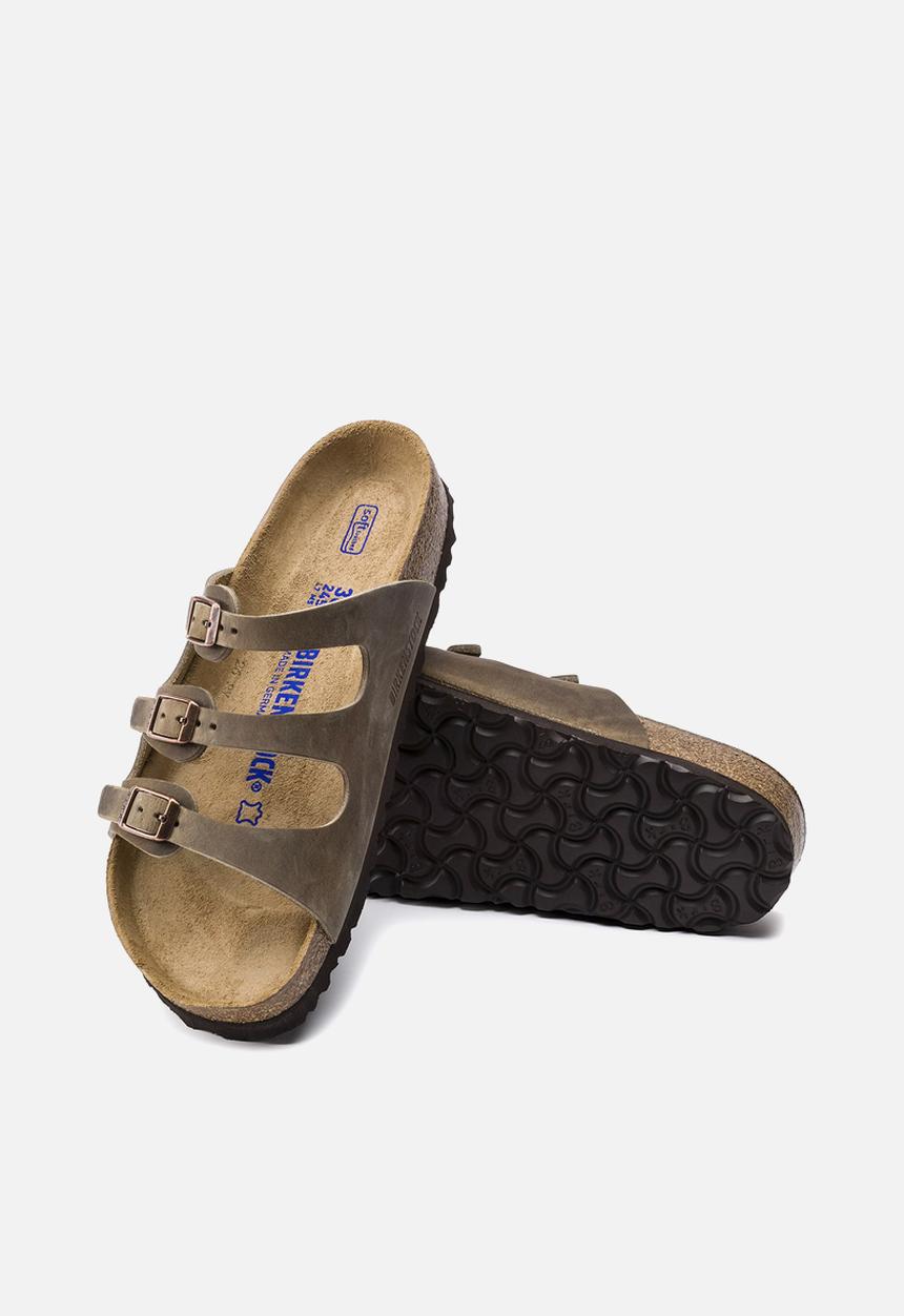 Birkenstock - Florida BS oiled leahter - tobacco brown