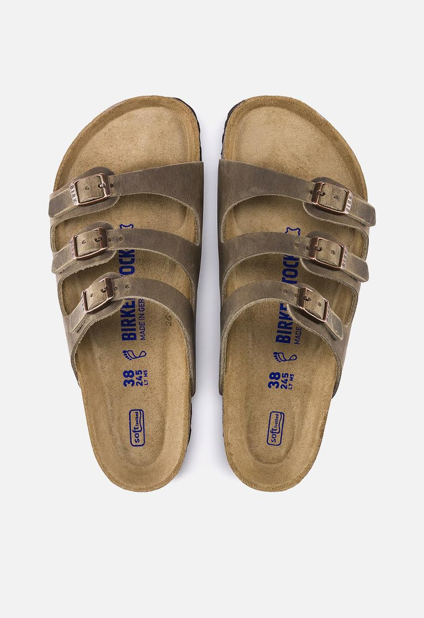Birkenstock - Florida BS oiled leahter - tobacco brown