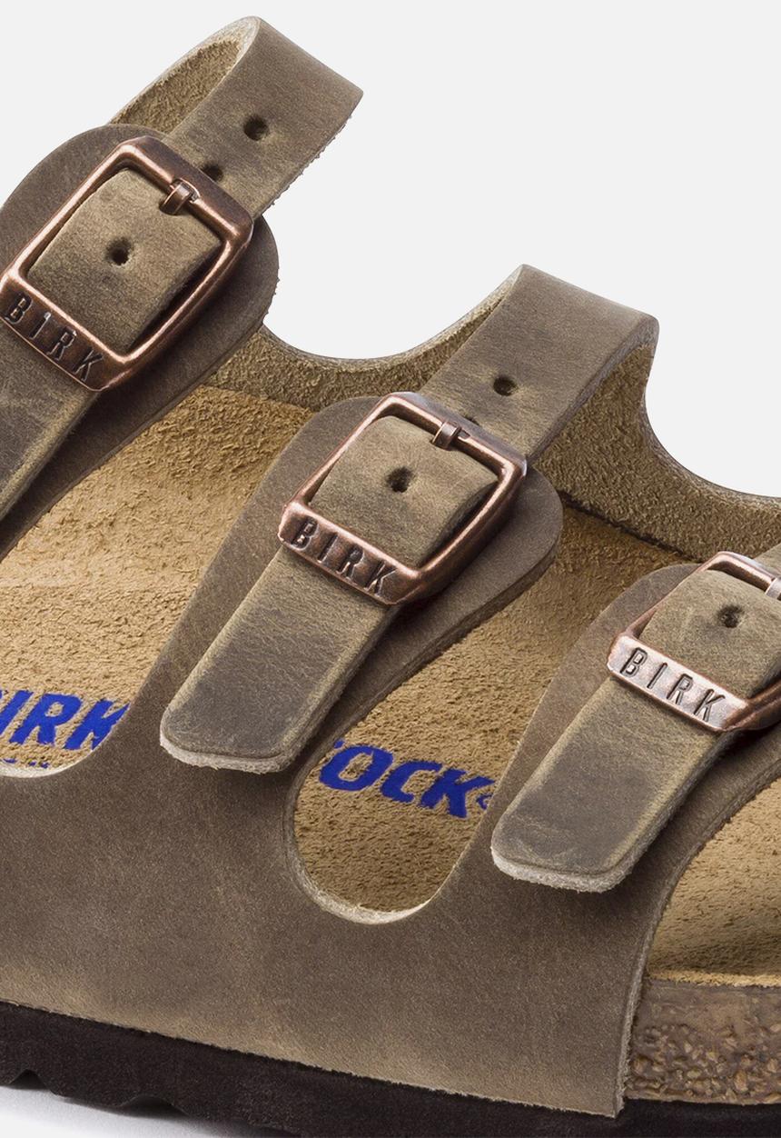 Birkenstock - Florida BS oiled leahter - tobacco brown