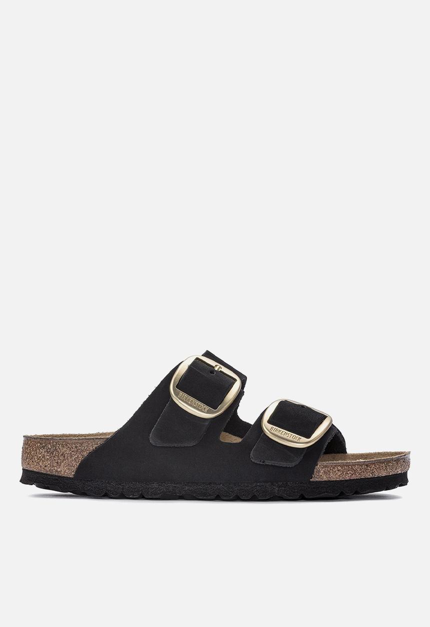 Birkenstock - Arizona big buckle nubuck - black
