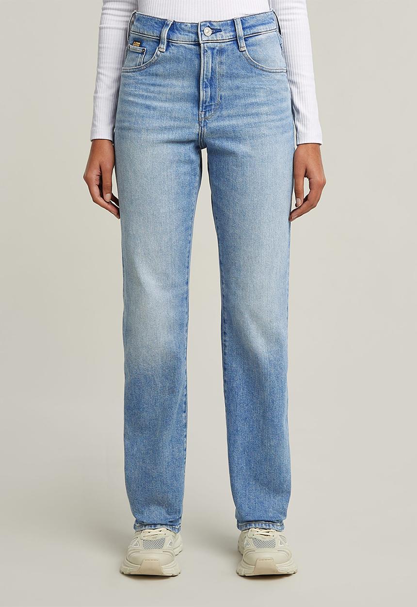 G-STAR - Viktoria High Straight Jeans Wmn - Vintage Olympic Blue