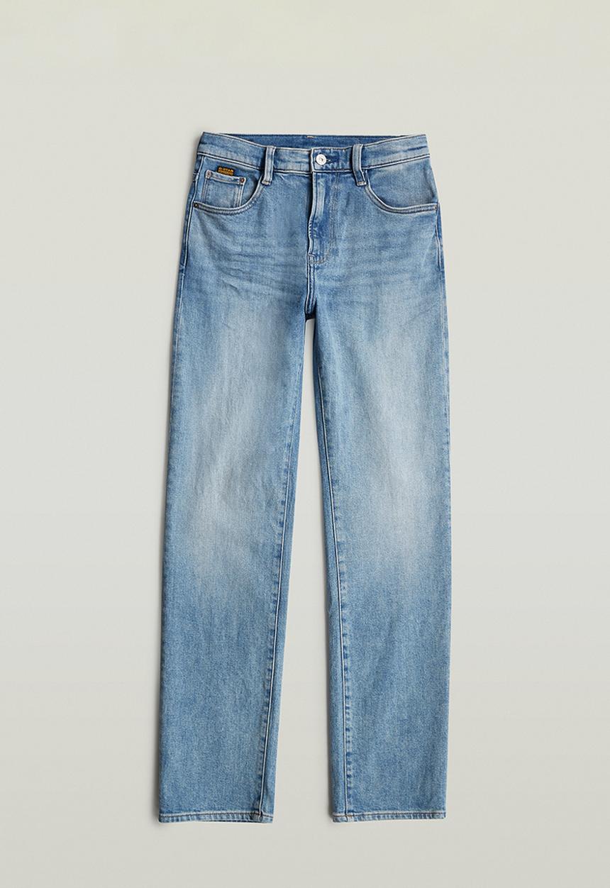 G-STAR - Viktoria High Straight Jeans Wmn - Vintage Olympic Blue