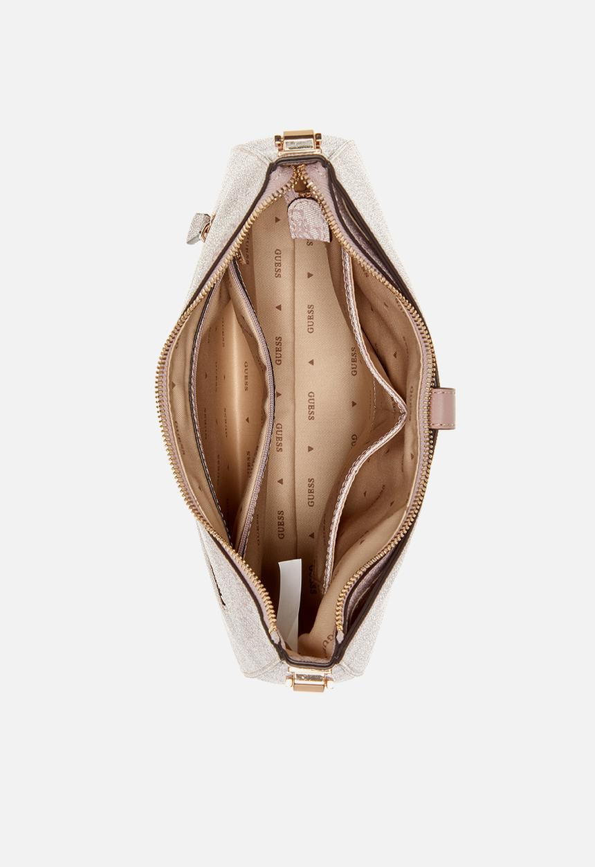 GUESS - Zamira hobo shoulder - orchid logo