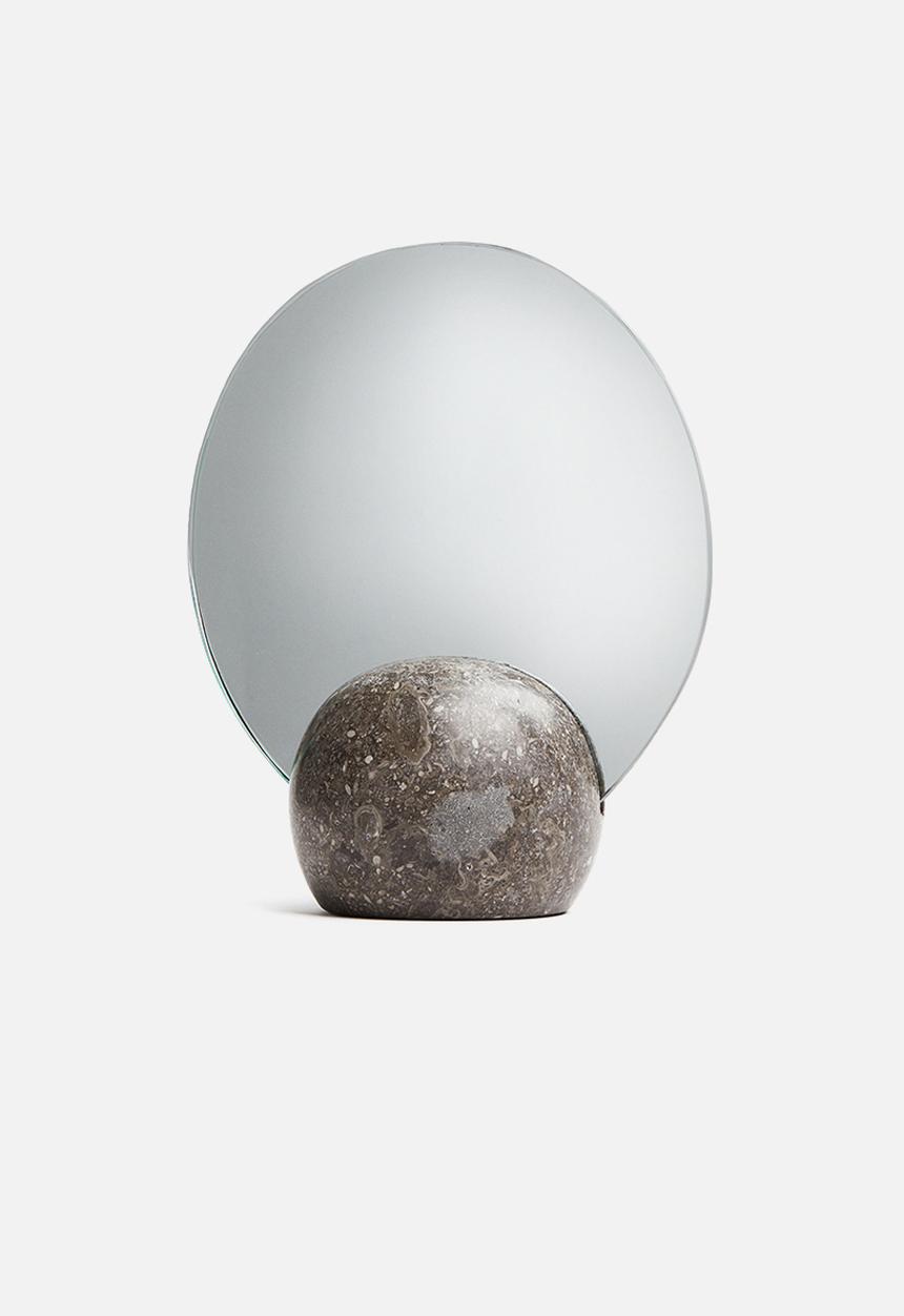 H&M - Marble table mirror - dark grey marbled