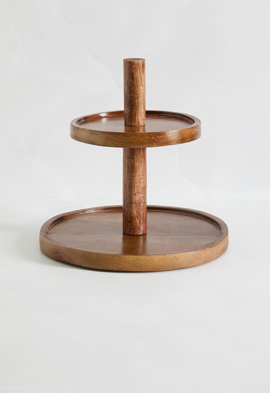 Sixth Floor - Kiwi wooden 2 tier server - Natural