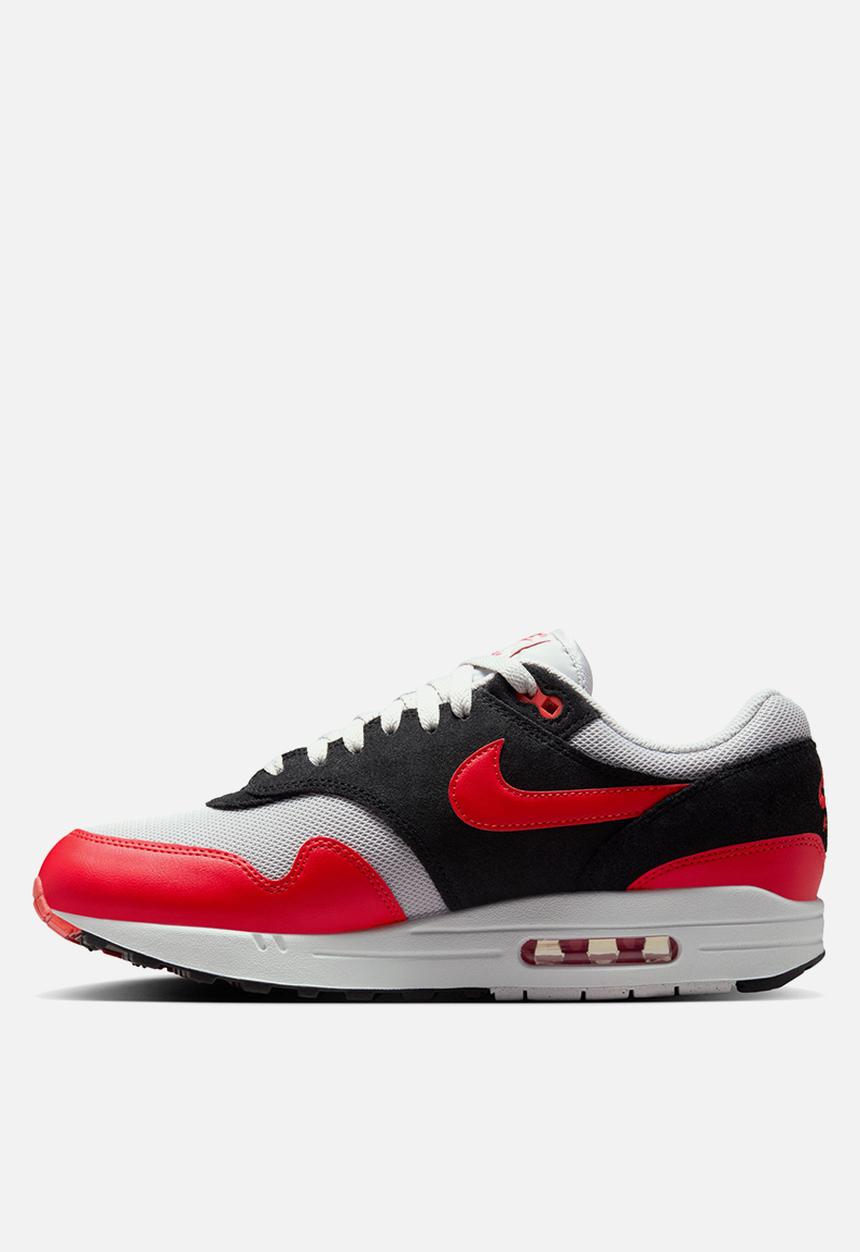 nike air max 1 red white grey