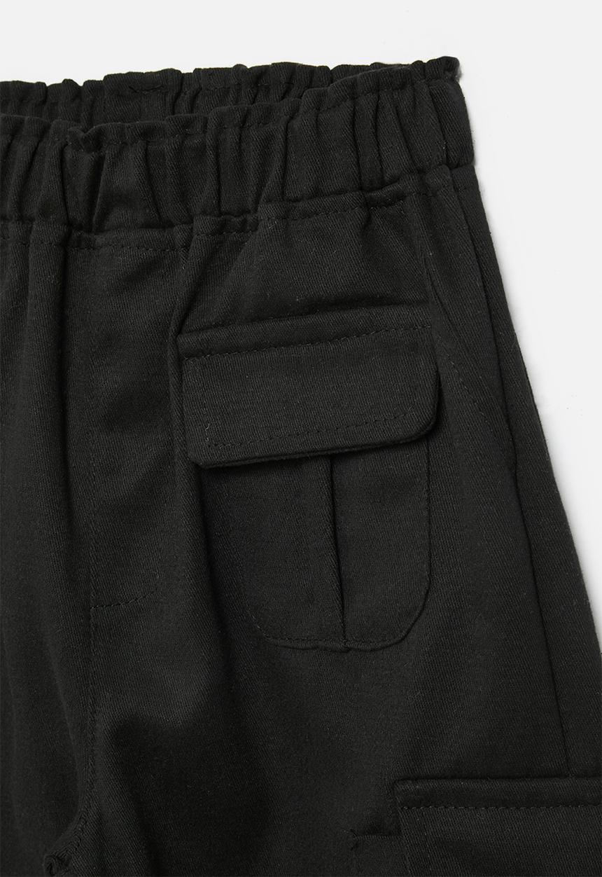 Pop Candy - Utility pants - black 