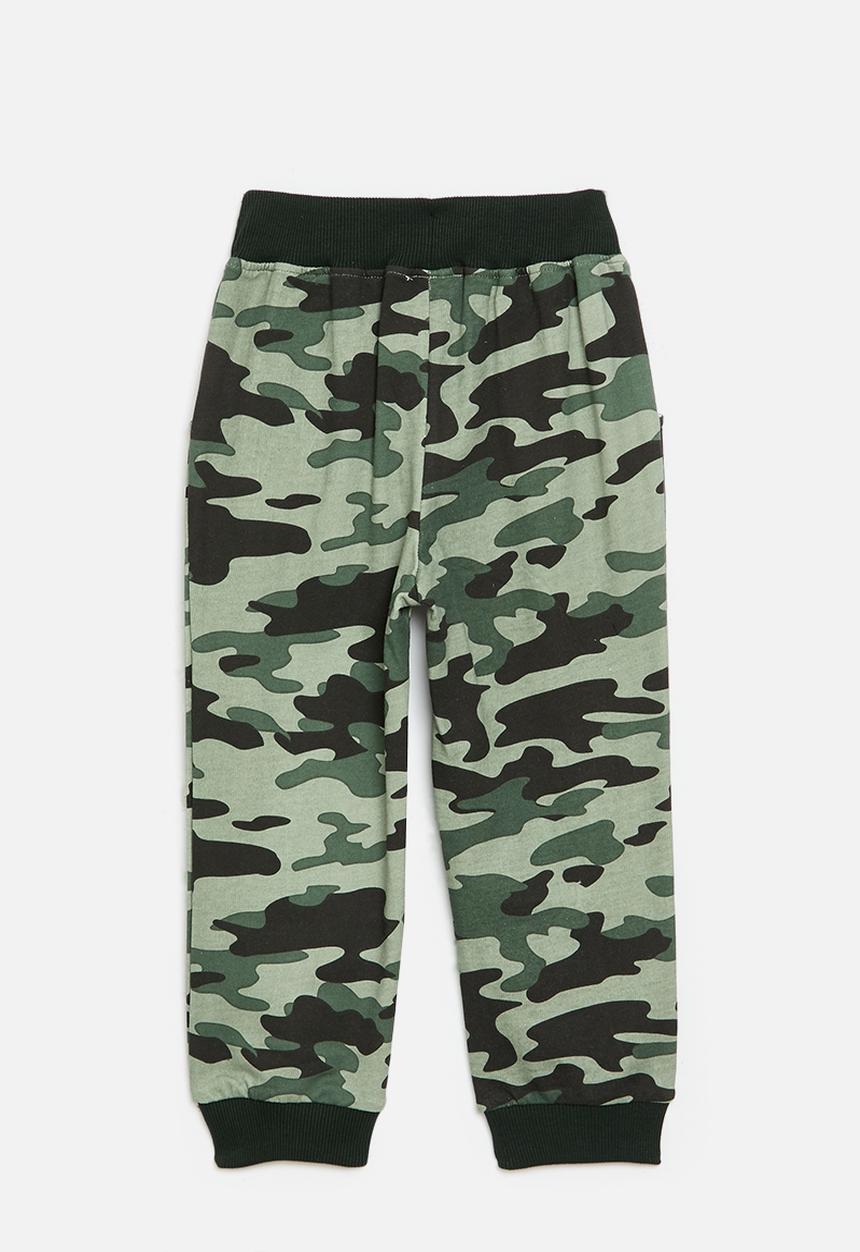 Pop Candy - Camo jogger - dark grey