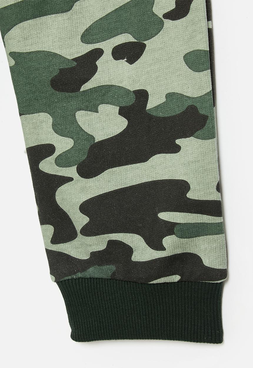 Pop Candy - Camo jogger - dark grey