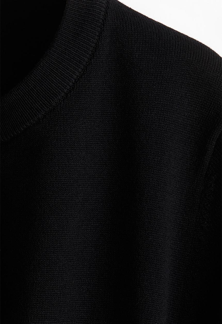 H&M - Fine-knit top - black