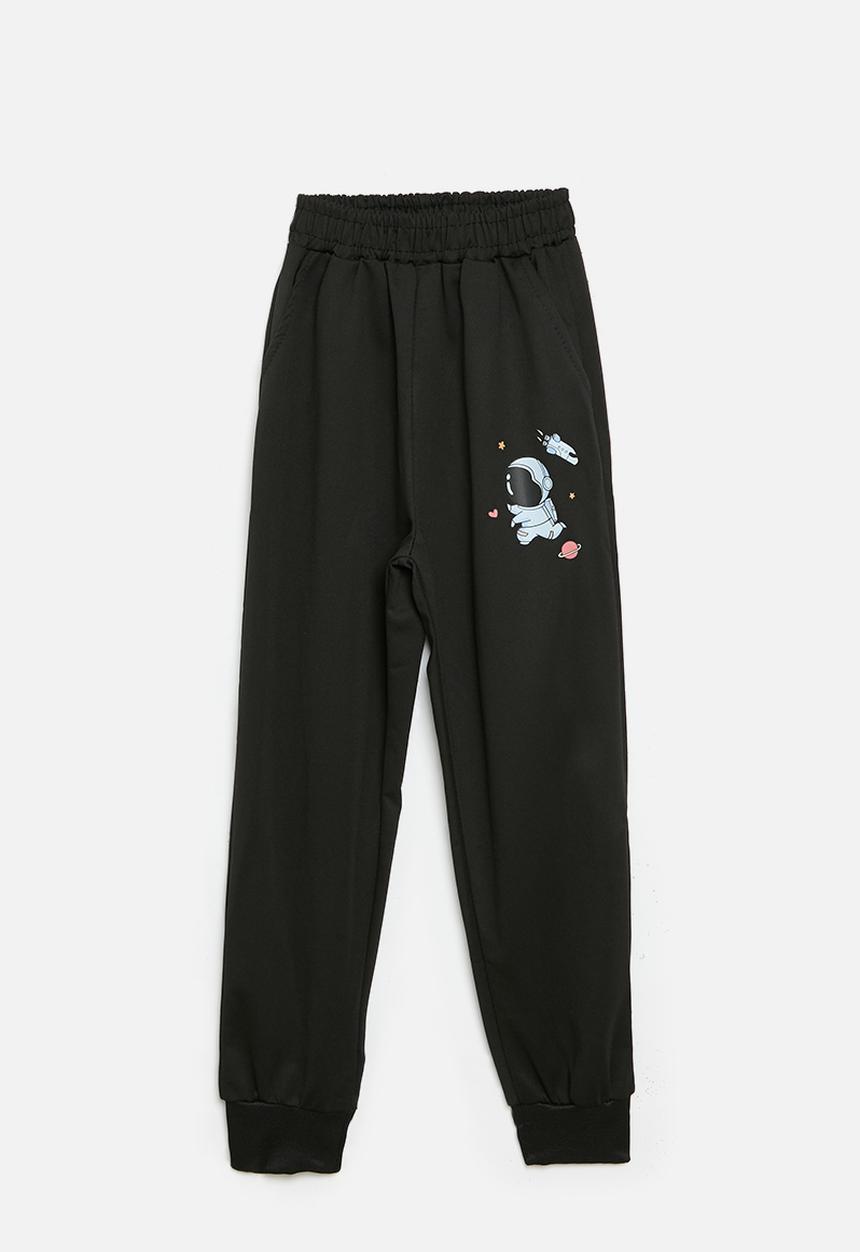 Pop Candy - Cuffed jogger - black