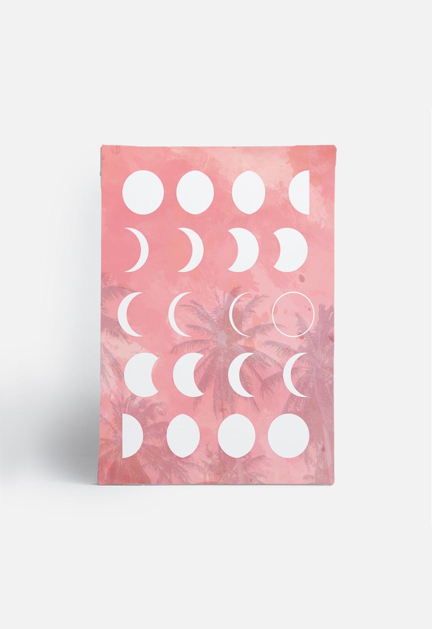 The Glass Mountain - Moon Phases - Pink