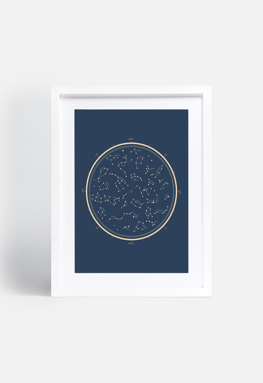 The Glass Mountain - Star Chart