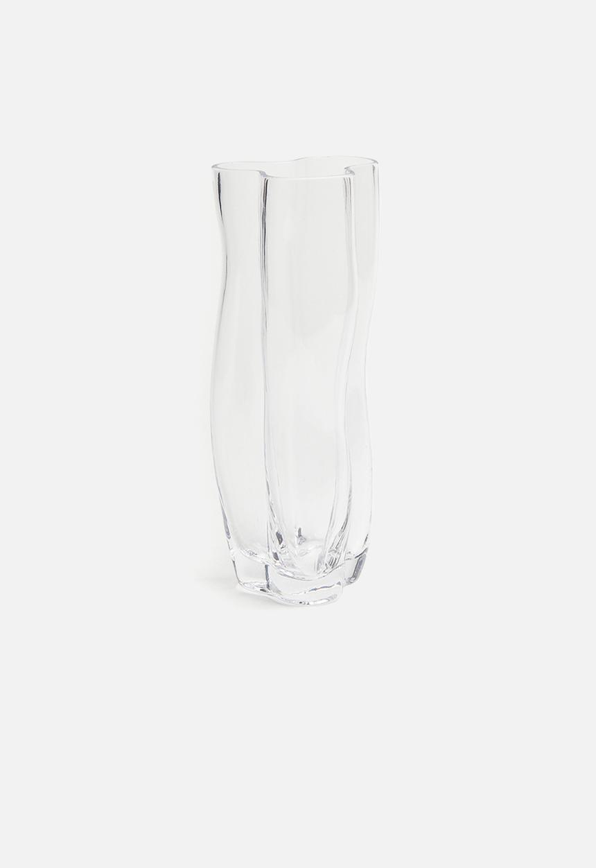 H&M - Tall glass vase - transparent