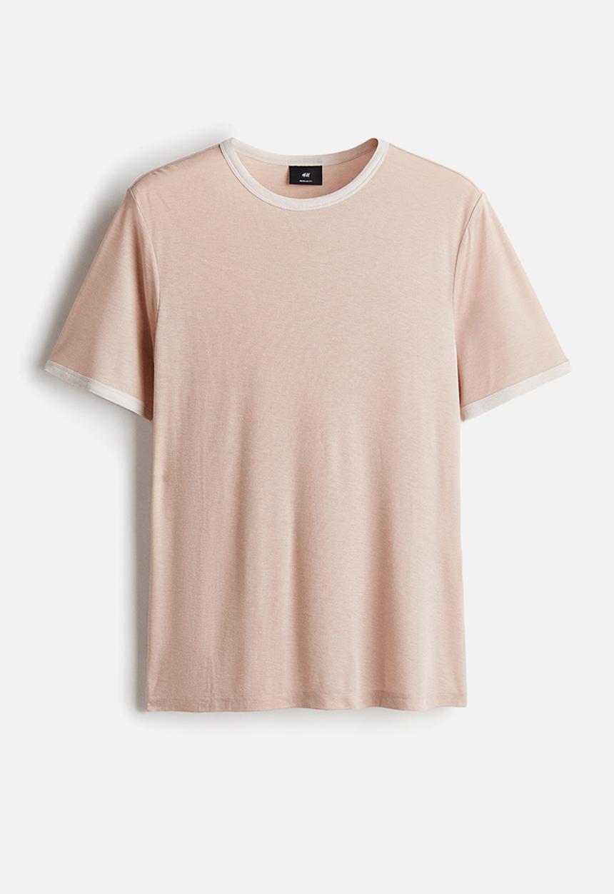 H&M - Regular fit t-shirt - pink