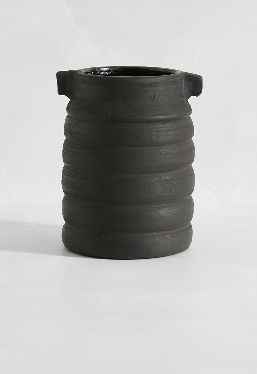Sixth Floor - Terracotta utensil holder - Black