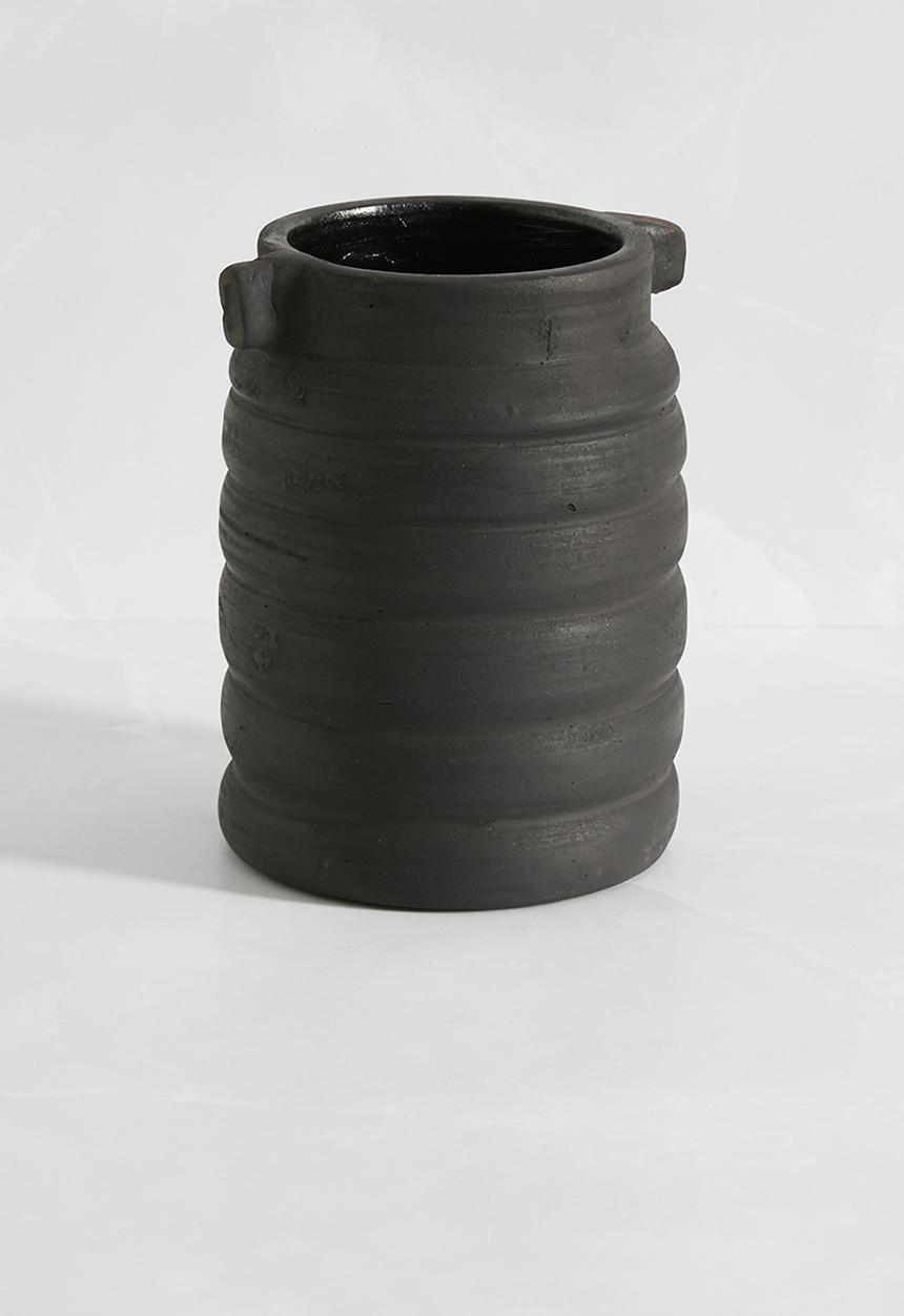 Sixth Floor - Terracotta utensil holder - Black
