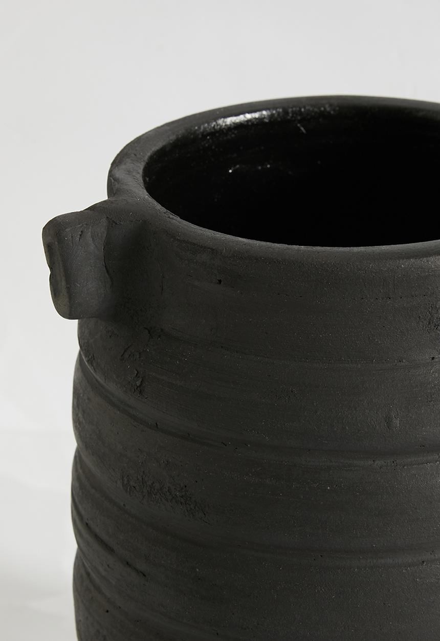 Sixth Floor - Terracotta utensil holder - Black
