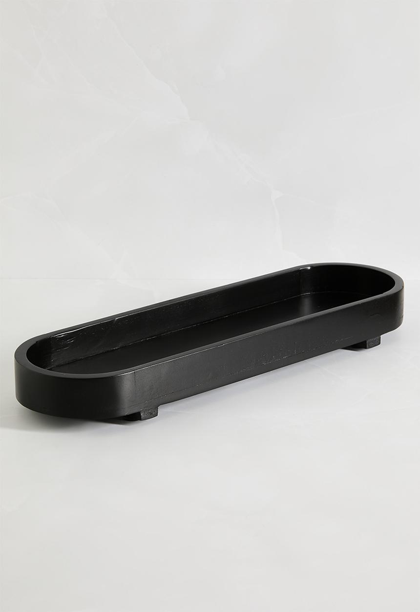 Sixth Floor - Wooden baguette server - Black