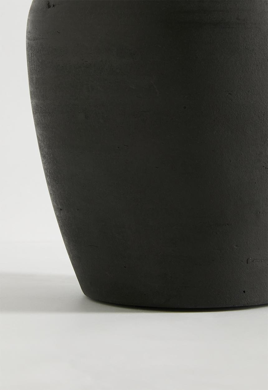 Sixth Floor - Black Terracotta Pot