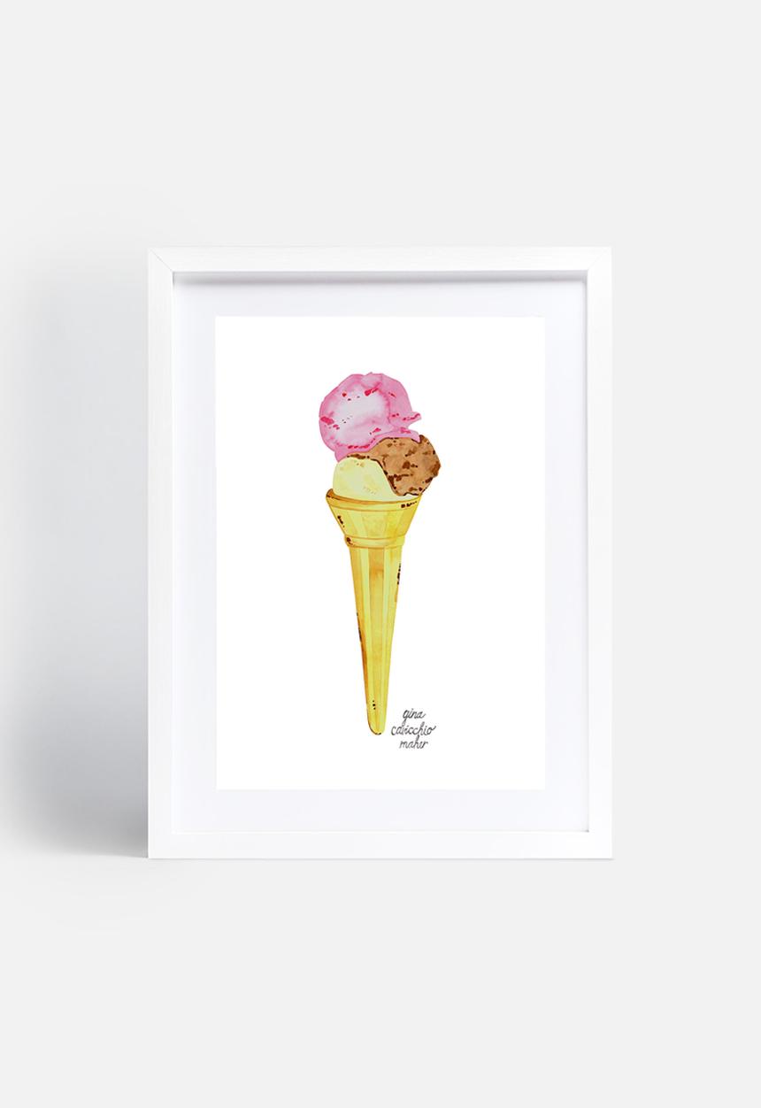 Gina Maher - Ice cream cone