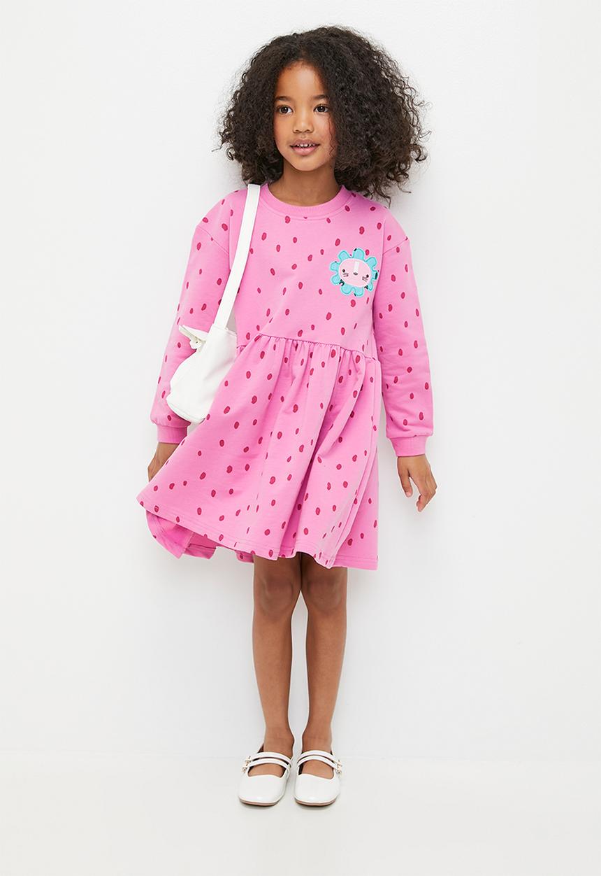 Pop Candy - Polka dot dress - pink