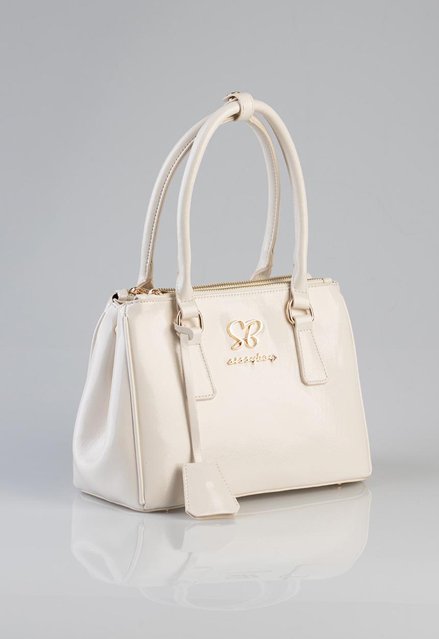 SISSY BOY - Jacky mini tote bag - cream