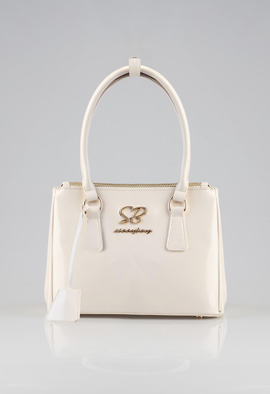SISSY BOY - Jacky mini tote bag - cream