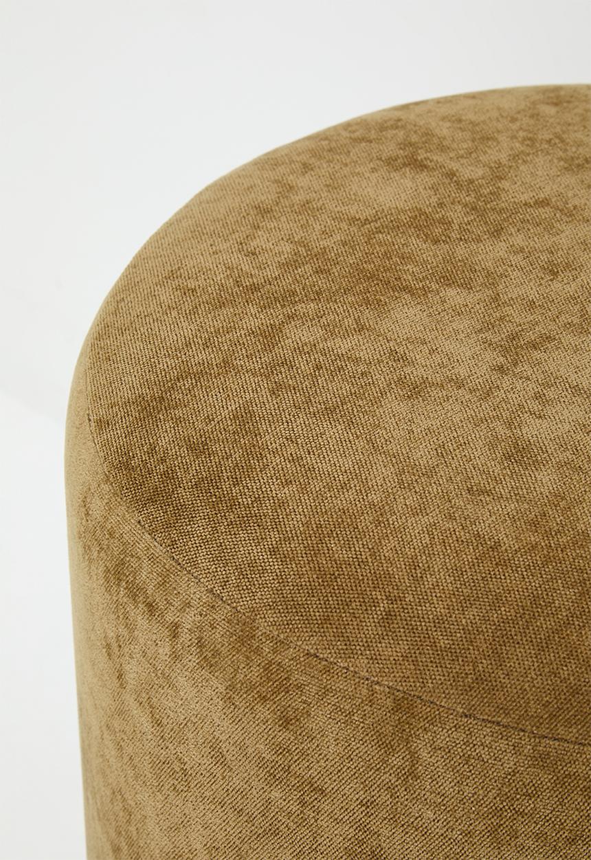 Sixth Floor - Toby ottoman - mustard